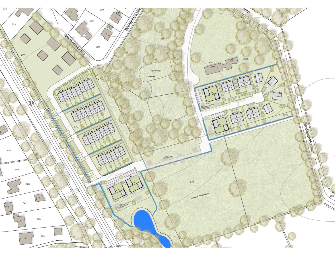 Bredenbekkamp - Lageplan